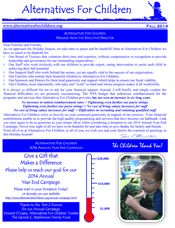 fall 2014 newsletter